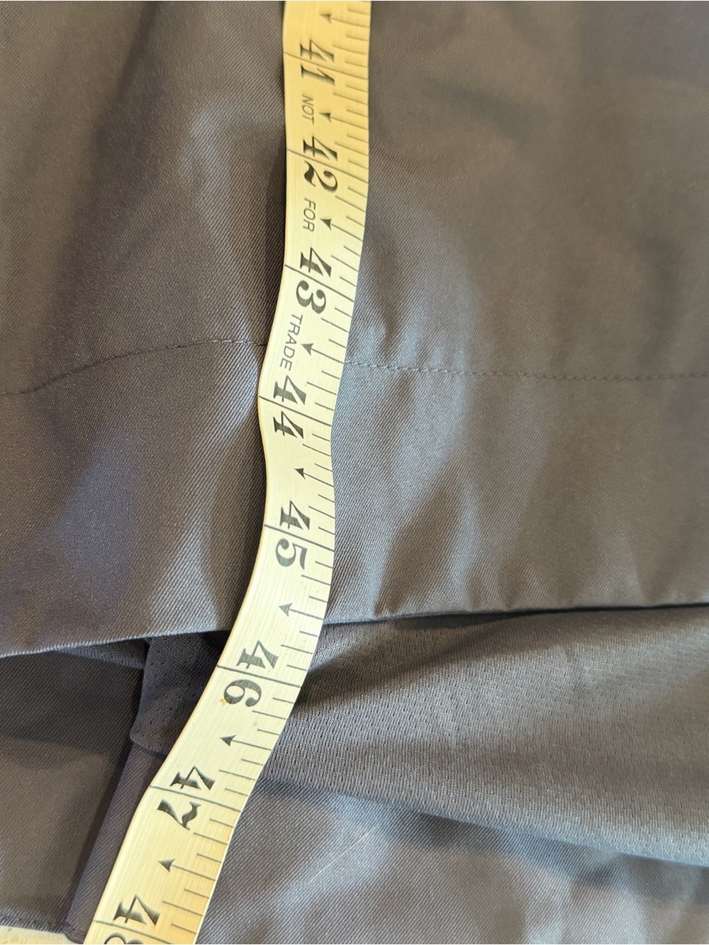 Quince Weatherproof Long Hooded Rain Trench Coat Storm Blue XL - Picture 3 of 8